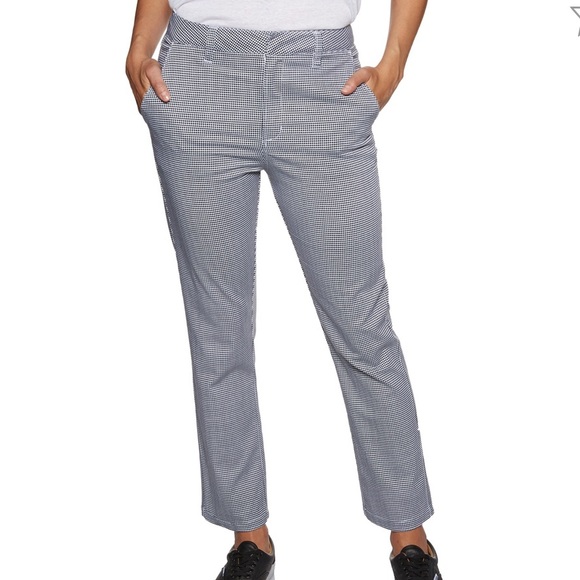 NWT High Waisted Volcom Black/White pants - Picture 1 of 6